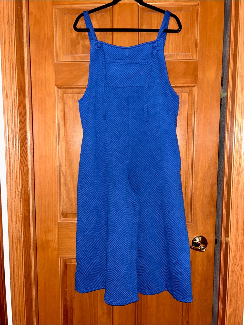 Romper, Textured Blue